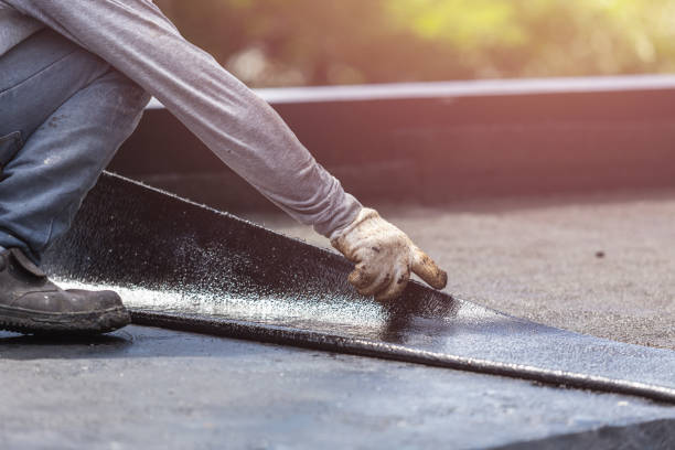 Professional Waterproofing technician working in Payne, OH